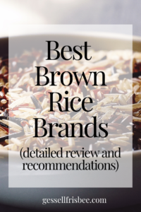 best brown rice brand