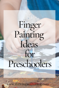 finger painting ideas