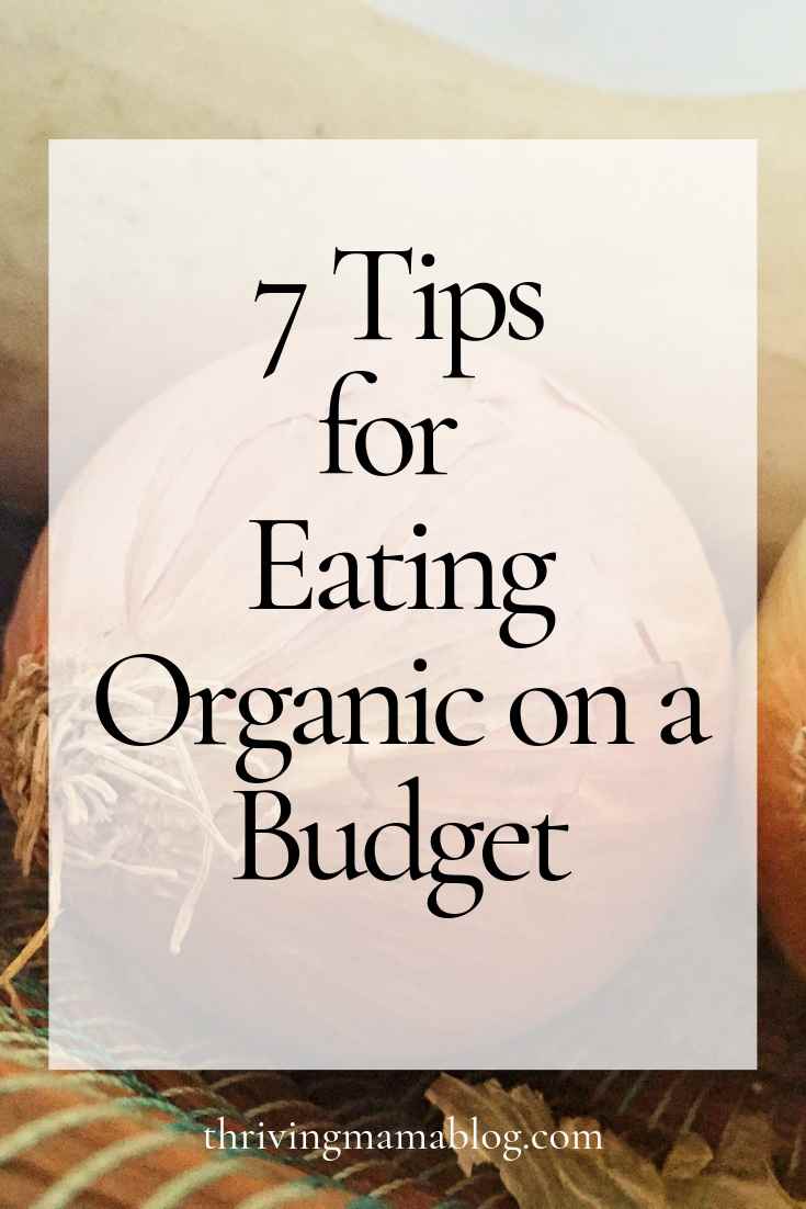 how to eat organic on a budget 