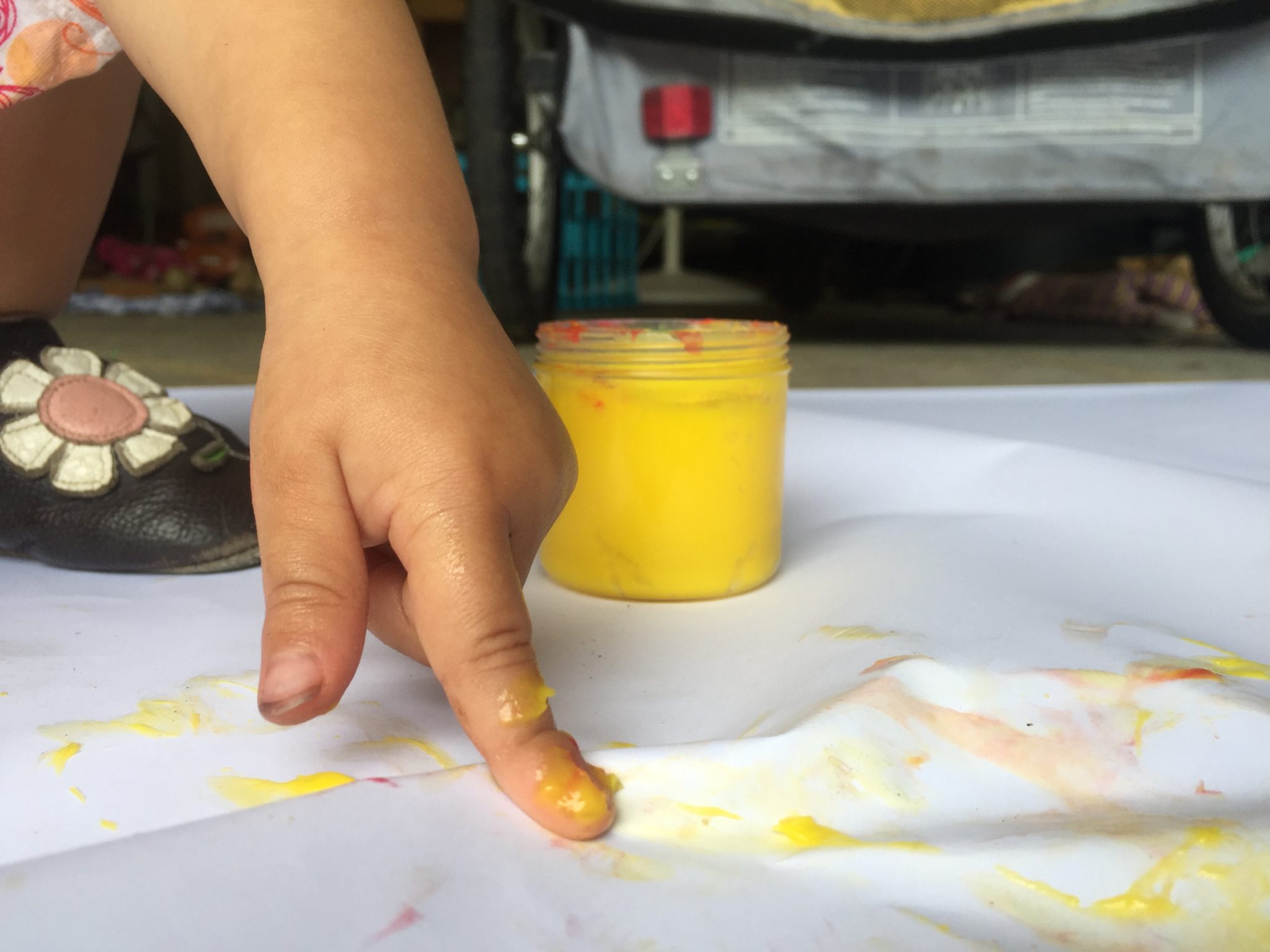 Edible Fingerpaint Recipe for Toddlers - Childhood101