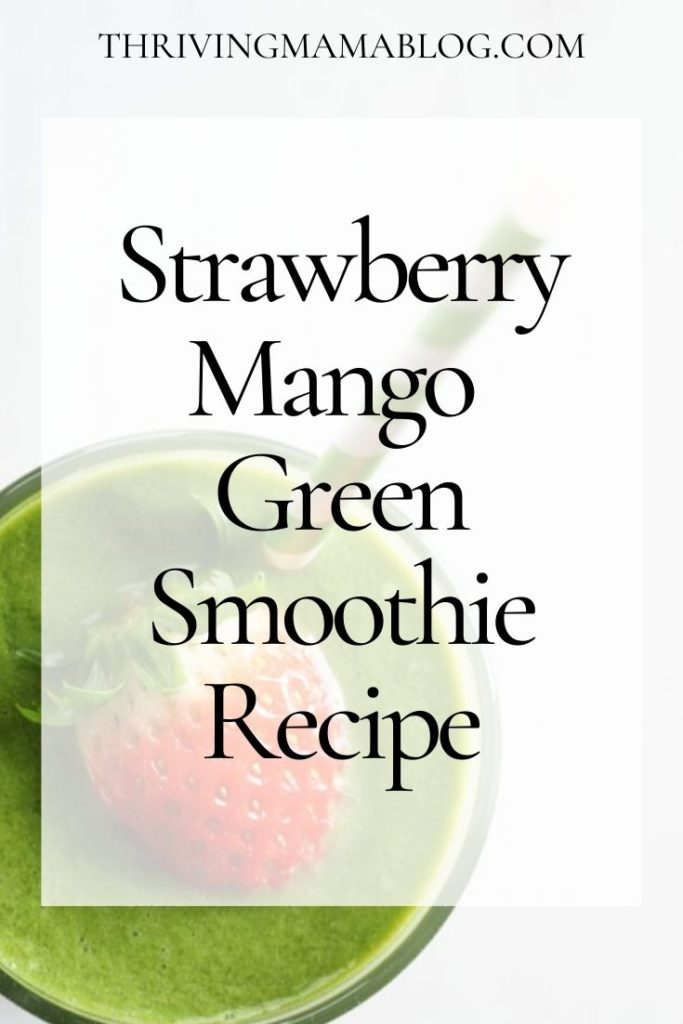 strawberry mango smoothie