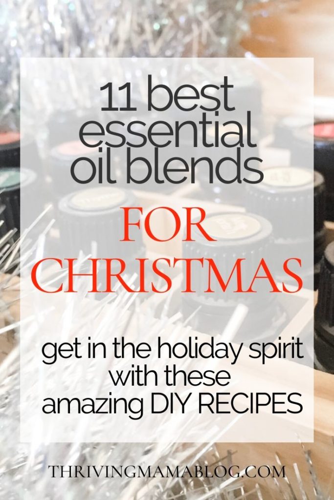 BEST ESSENTIAL OIL DIFFUSER BLENDS FOR CHRISTMAS